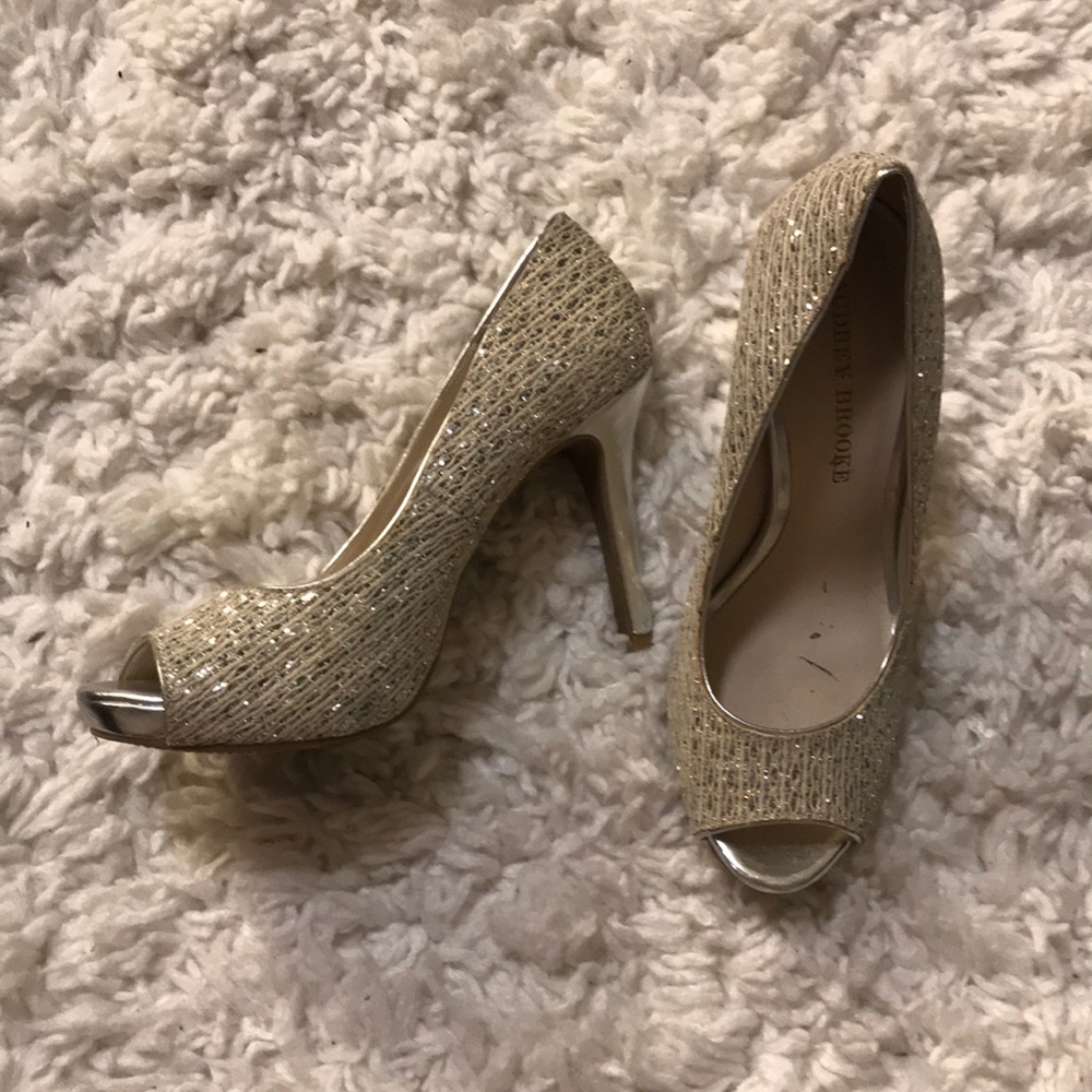 Glitter heels